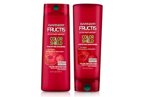 Lock in hair color with Fructis Color Shield